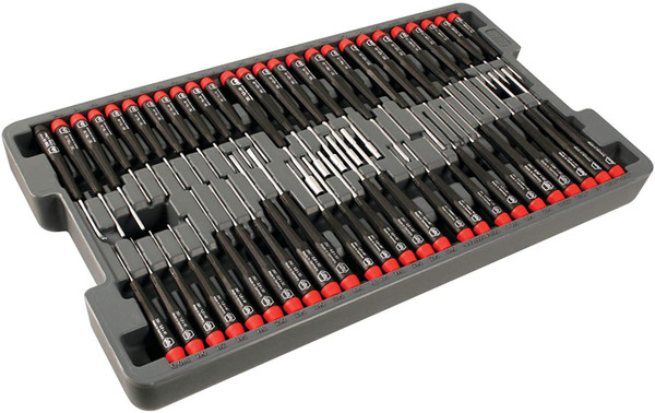 Wiha Tools 92191 51 Piece Precision Screwdriver Tray Set