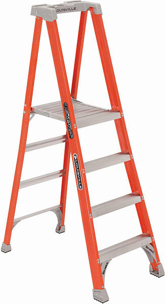 LOUISVILLE Platform Stepladder,3 ft. 9",FGL,300 lb. FXP1704