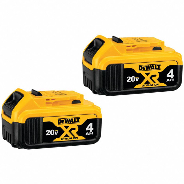 Dewalt DCB204-2 20V Max 4.0 Ah Li-Ion Battery 2-Pk