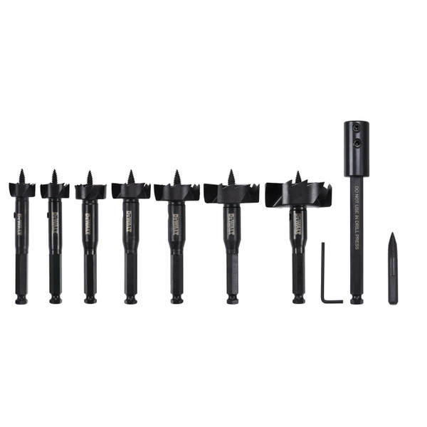 Dewalt DW1649 8-Piece Self-Feed Kit (1 KT)