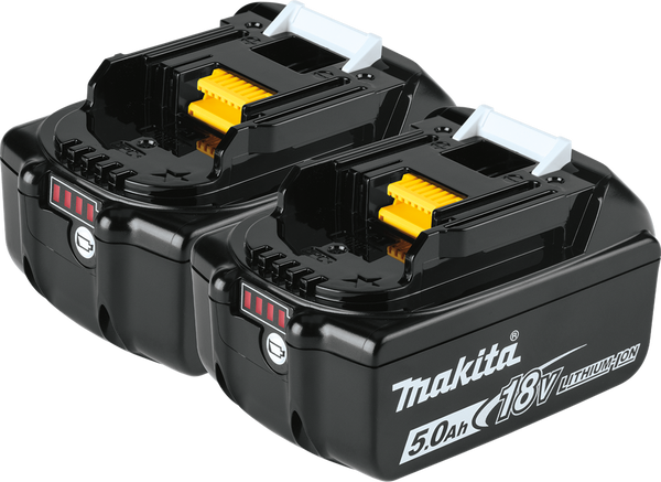 Makita BL1850B-2 18V Lxt Lithium-Ion 5.0Ah Battery 2/Pk (2 EA)