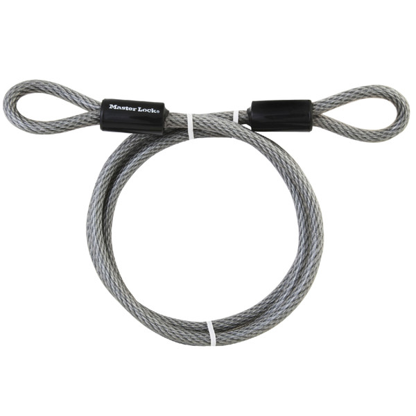 Master Lock 78DPF 6Ft (1.8M) 3/8In (10 mm )Dia. Looped Cable (4 EA)
