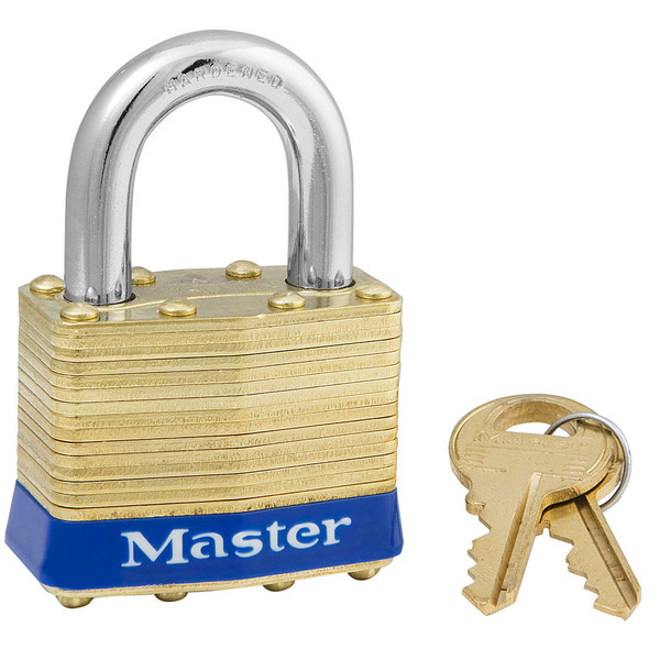 Master Lock 4KA-0712 4 Pin Tumbler Padlock Keyed Alike (6 EA)