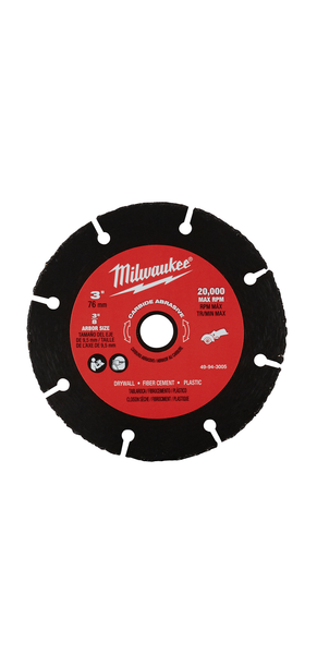 Milwaukee 49-94-3005 3 in. Carbide Abrasive Blade