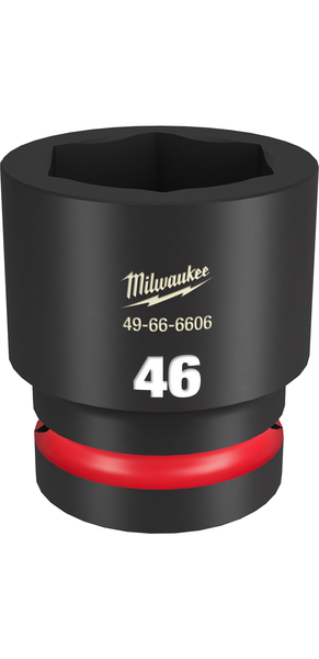 Milwaukee 49-66-6606 SHOCKWAVE Impact Duty 1" Drive 46MM Standard 6 Point Socket