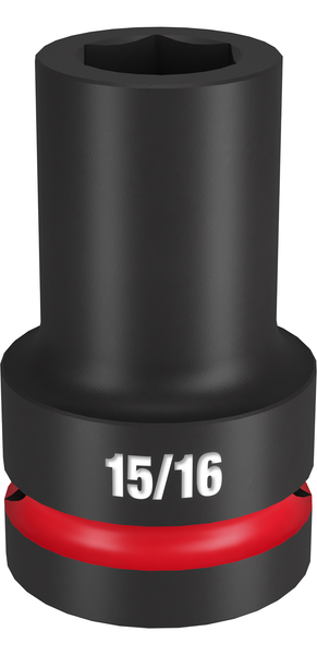 Milwaukee 49-66-6503 SHOCKWAVE Impact Duty 1" Drive 15/16" Deep 6 Point Socket