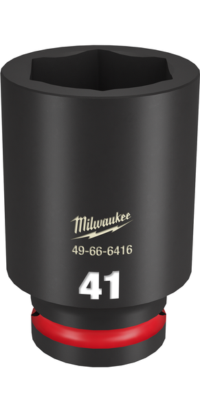 Milwaukee 49-66-6416 SHOCKWAVE Impact Duty 3/4" Drive 41MM Deep 6 Point Socket