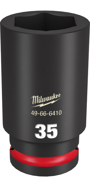 Milwaukee 49-66-6410 SHOCKWAVE Impact Duty 3/4" Drive 35MM Deep 6 Point Socket