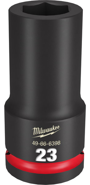Milwaukee 49-66-6398 SHOCKWAVE Impact Duty 3/4" Drive 23MM Deep 6 Point Socket