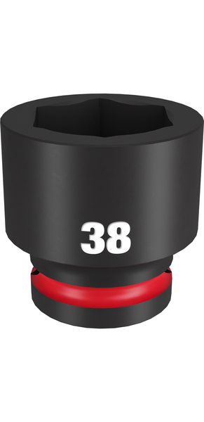 Milwaukee 49-66-6376 SHOCKWAVE Impact Duty 3/4" Drive 38MM Standard 6 Point Socket