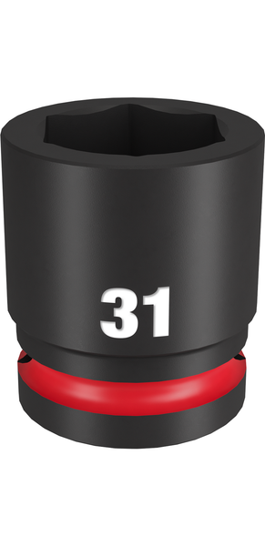 Milwaukee 49-66-6369 SHOCKWAVE Impact Duty 3/4" Drive 31MM Standard 6 Point Socket