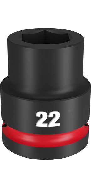Milwaukee 49-66-6360 SHOCKWAVE Impact Duty 3/4" Drive 22MM Standard 6 Point Socket
