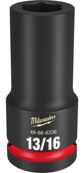 Milwaukee 49-66-6336 SHOCKWAVE Impact Duty 3/4" Drive 13/16" Deep 6 Point Socket