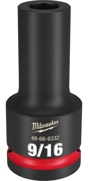 Milwaukee 49-66-6332 SHOCKWAVE Impact Duty 3/4" Drive 9/16" Deep 6 Point Socket