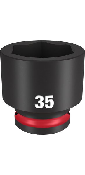 Milwaukee 49-66-6267 SHOCKWAVE Impact Duty 1/2" Drive 35MM Standard 6 Point Socket
