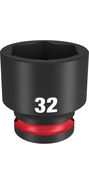 Milwaukee 49-66-6264 SHOCKWAVE Impact Duty 1/2" Drive 32MM Standard 6 Point Socket