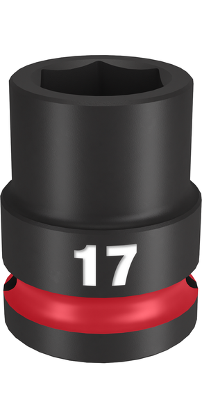 Milwaukee 49-66-6249 SHOCKWAVE Impact Duty 1/2" Drive 17MM Standard 6 Point Socket