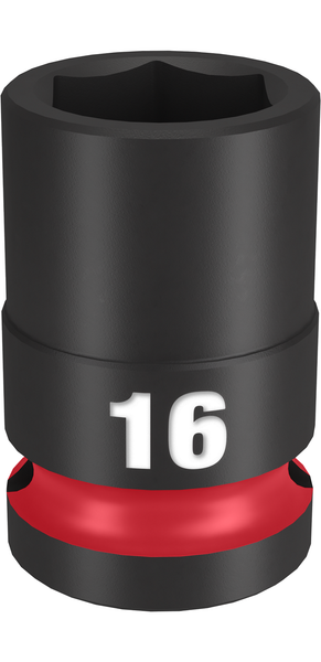 Milwaukee 49-66-6248 SHOCKWAVE Impact Duty 1/2" Drive 16MM Standard 6 Point Socket