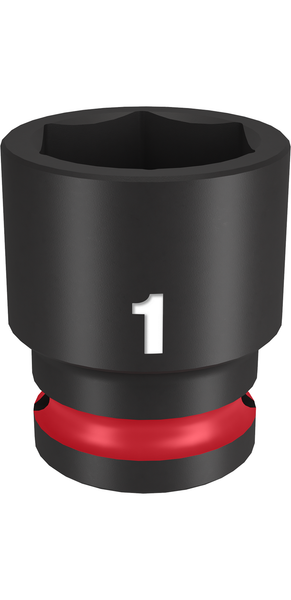 Milwaukee 49-66-6210 SHOCKWAVE Impact Duty 1/2" Drive 1" Standard 6 Point Socket