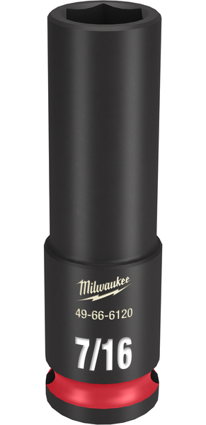 Milwaukee 49-66-6120 SHOCKWAVE Impact Duty 3/8" Drive 7/16" Deep 6 Point Socket