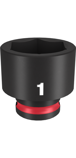 Milwaukee 49-66-6114 SHOCKWAVE Impact Duty 3/8" Drive 1" Standard 6 Point Socket