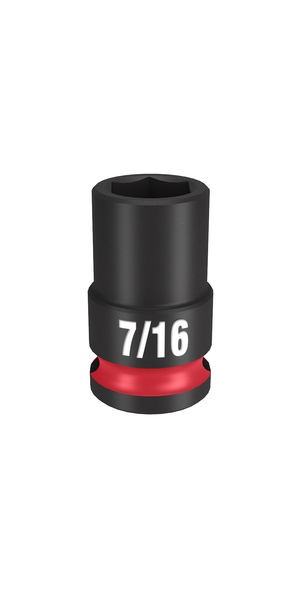 Milwaukee 49-66-6105 SHOCKWAVE Impact Duty 3/8" Drive 7/16" Standard 6 Point Socket