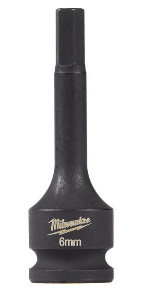 Milwaukee 49-66-5156 SHOCKWAVE Lineman's 3/8 in. Drive - 6mm Hex Bit Socket