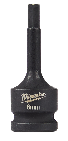 Milwaukee 49-66-5146 SHOCKWAVE Lineman's 1/2 in. Drive - 6mm Hex Bit Socket