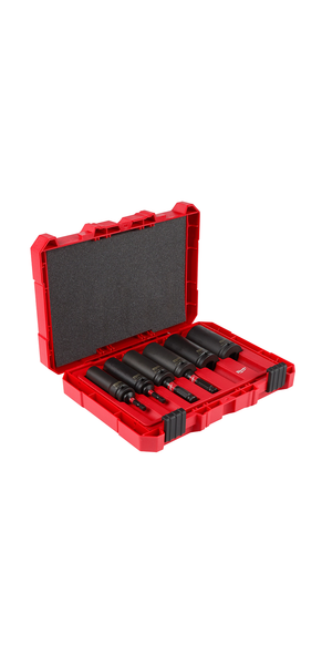 Milwaukee 49-66-5125 SHOCKWAVE Lineman's 12PT 10 Pc. 2-in-1 Socket Set