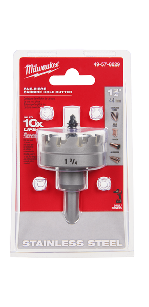 Milwaukee 49-57-8629 1-3/4" One-Piece Carbide Hole Cutter