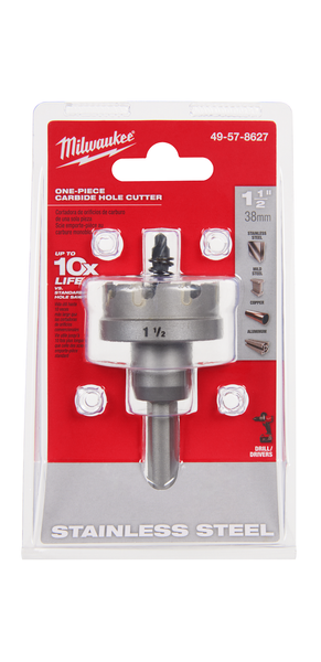 Milwaukee 49-57-8627 1-1/2" One-Piece Carbide Hole Cutter
