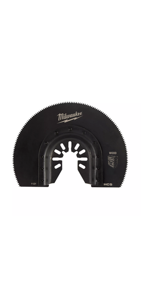 Milwaukee 49-25-1121 OPEN-LOK 3-1/2" HCS Wood Segmented Multi-Tool Blade