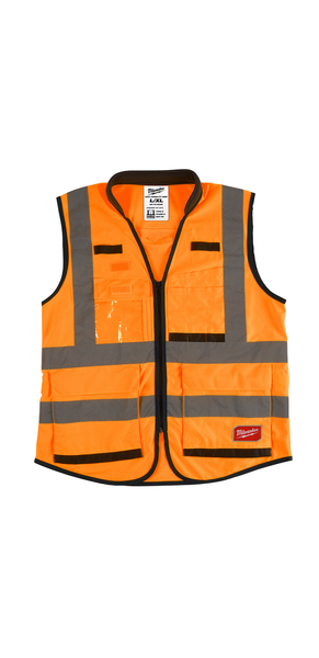 Milwaukee 48-73-5053 High Visibility Orange Performance Safety Vest - XXL/XXXL