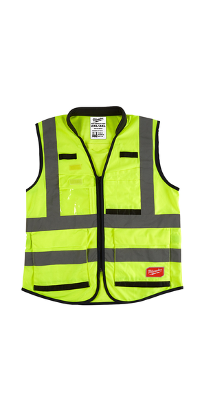 Milwaukee 48-73-5043 High Visibility Yellow Performance Safety Vest - XXL/XXXL