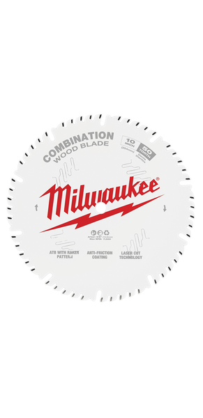 Milwaukee 48-40-1026 10 in. 50T Combination Circular Saw Blade