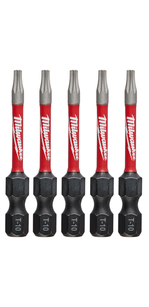 Milwaukee 48-32-4682 SHOCKWAVE 2 in. T10 Impact Driver Bits 5PK