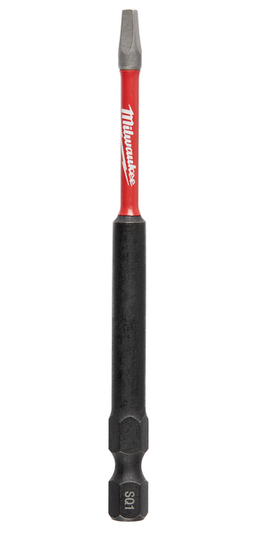 Milwaukee 48-32-4571 SHOCKWAVE 3-1/2 in. Impact Square Recess #1 Power Bit