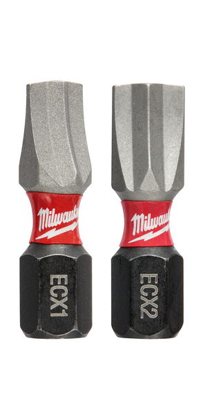 Milwaukee 48-32-4440 SHOCKWAVE 1" 2PC Impact ECX Combo Kit