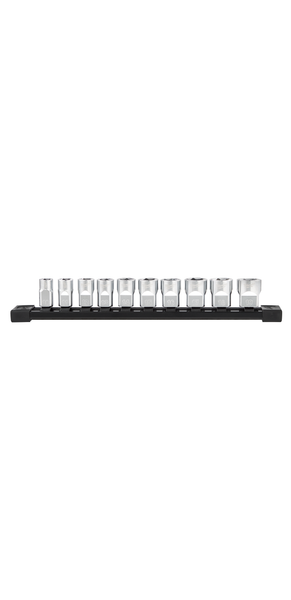 Milwaukee 48-22-9503 10pc 3/8 in. Metric Sockets with FOUR FLAT Sides
