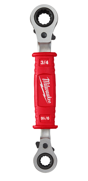 Milwaukee 48-22-9212 Linemans 4-in-1 Insulated Ratcheting Box Wrench