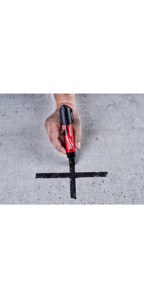 Milwaukee 48-22-3265 INKZALL Extra Large Chisel Tip Black Marker
