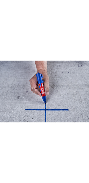 Milwaukee 48-22-3257 INKZALL Large Chisel Tip Blue Marker