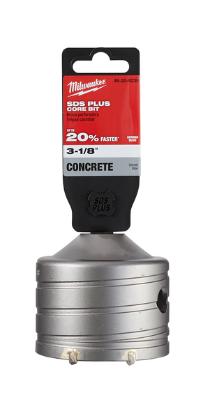 Milwaukee 48-20-5235 SDS+ Core Bit 3-1/8 in. x 2 in.
