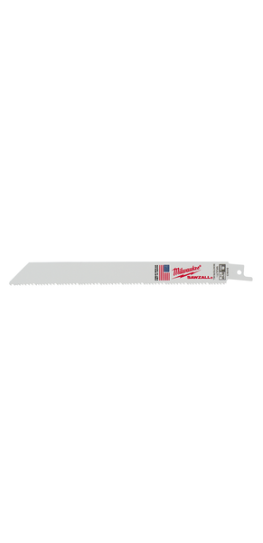Milwaukee 48-00-5093 8 in. 8/12 TPI SAWZALL Blades 5PK