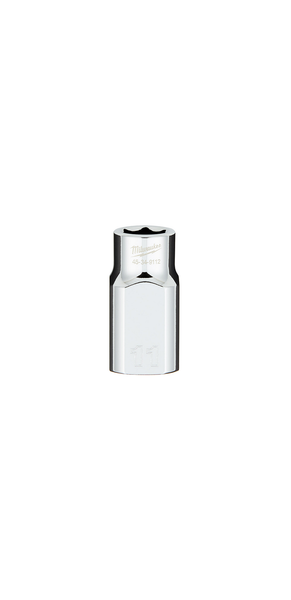 Milwaukee 45-34-9112 1/2 in. Drive 11MM Metric 6-Point Socket with FOUR FLAT Sides