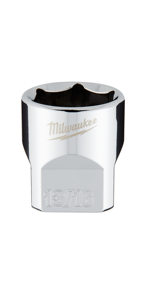 Milwaukee 45-34-9069 3/8 in. Drive 13/16 in. SAE 6-Point Socket