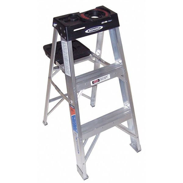Werner 373 3Ft Type Ia Aluminum Step Ladder 373