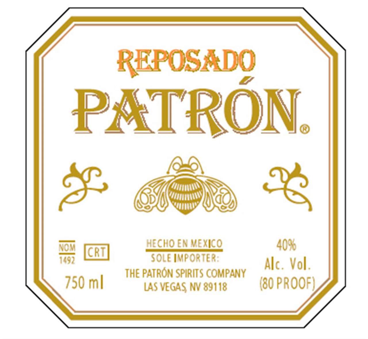 Patron Reposado Tequila 750ml Haskells