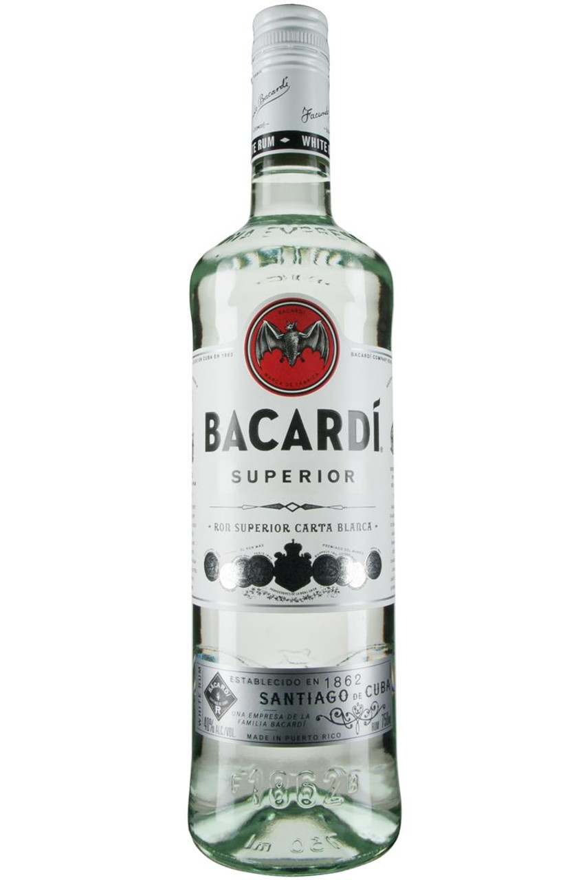 Bacardi Superior Rum 750ml Haskells