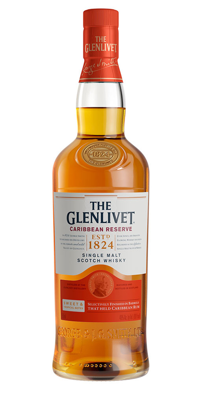 Glenlivet Caribbean Reserve 750ml Haskells